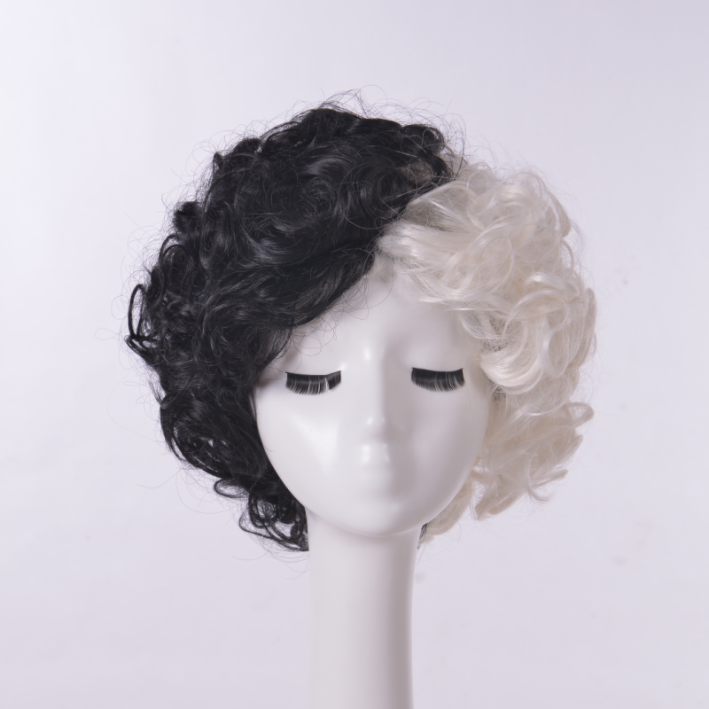 二次元高温丝柔软双拼造型