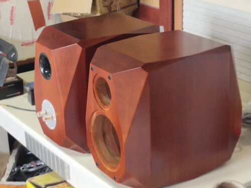 钻石切角箱剧院之声音箱定制实木