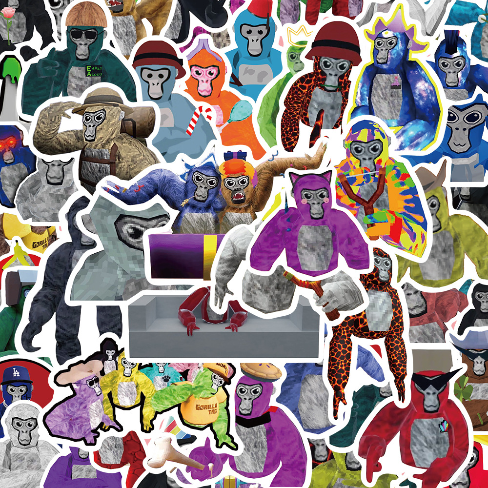 涂中鸦贴纸/立体贴纸50张Gor