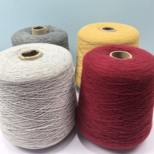 25%牦牛绒 康家原桶牦牛绒羊绒线 WOOL 16支65%BABY 10%山羊绒