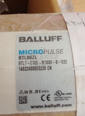 德国全新BALLUFF 巴鲁夫BTL7-E100-M1600-B-S32传感器原装正品