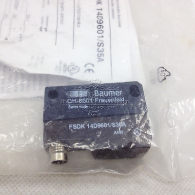 堡盟BAUMER 光电传感器FSDK14D9601-S35A原装正品光电开关