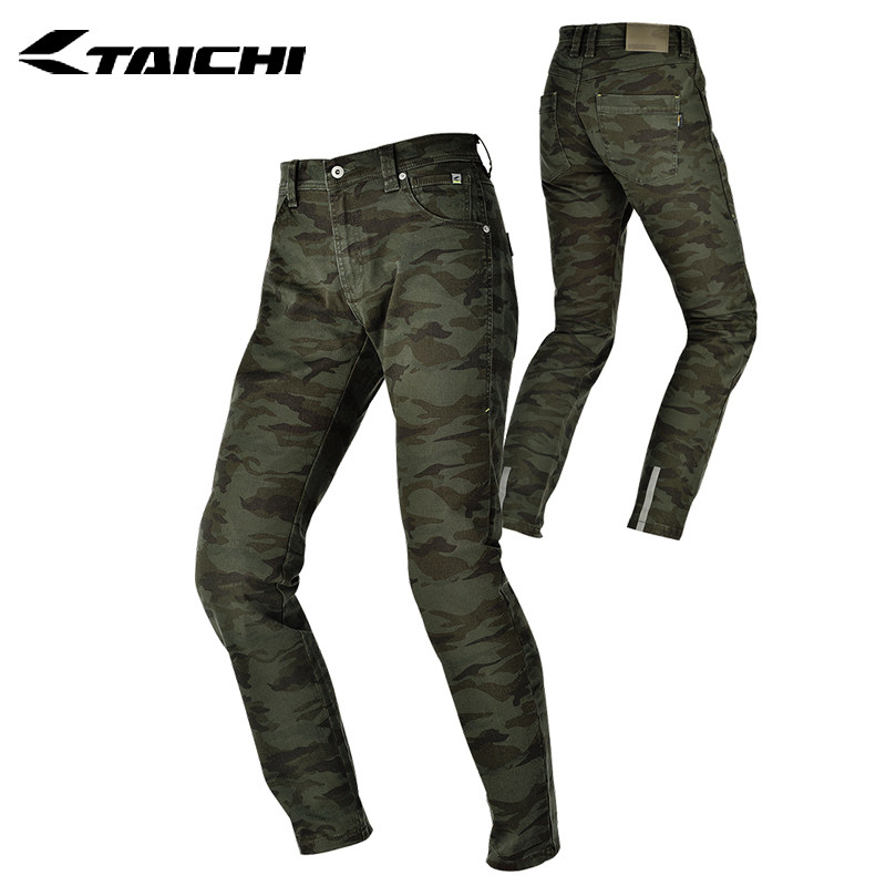 车迷辰TAICHI摩托车四季骑行裤越野赛车机车裤透气防摔RSY252/253