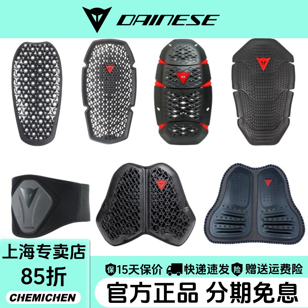 DAINESE/丹尼斯摩托车背板护胸护腰护髋护背机车骑行护具背甲背部