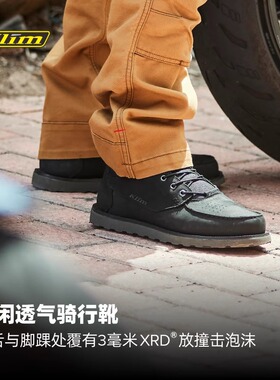 车迷辰美国KLIM Blak Jak Leather黑杰克全皮工装骑行靴城市休闲