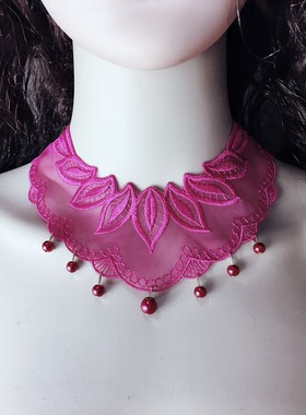 颈饰锁骨链项链颈链糖衣泡菜