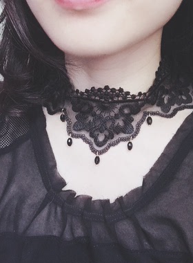 遮盖疤痕柔软蕾丝礼品脖链包邮