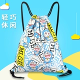 Дорожный мешочек для отдыха подходит для мужчин и женщин, милый спортивный школьный рюкзак, на шнурках