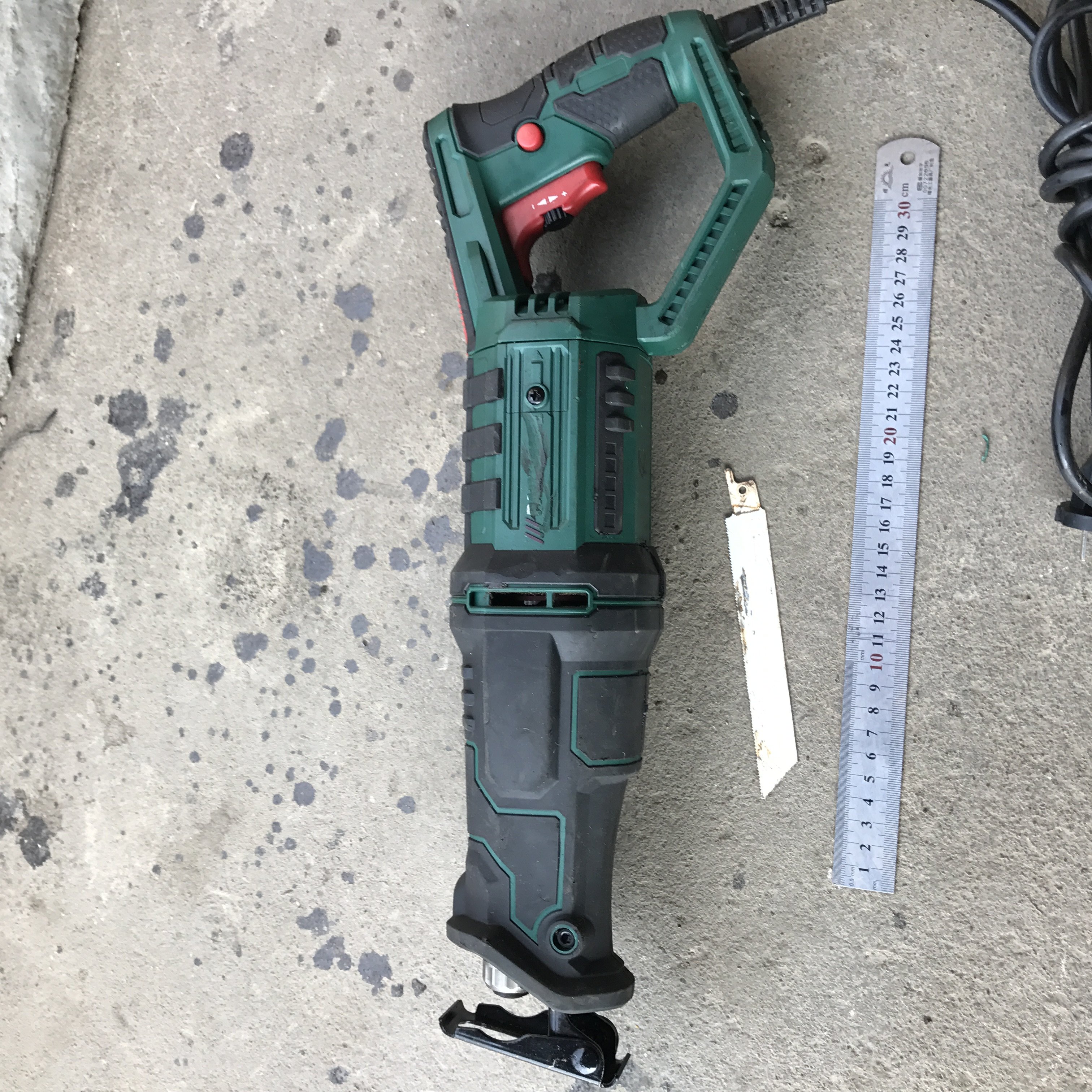 德国parkside调速马刀锯住复锯710瓦可锯铁国产锯片通用