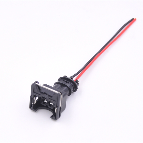 EGR真空电磁阀插头江铃依维柯云内扬柴通用型 两插带线