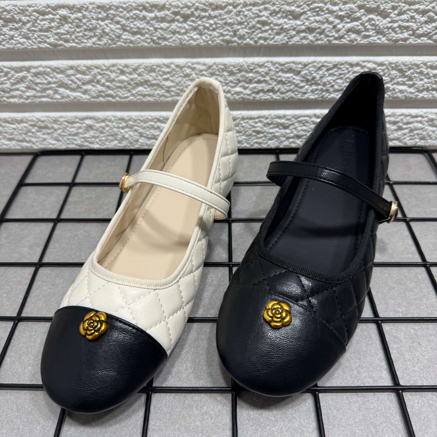 断码处理菱格方头玛丽珍单鞋女2026新款宴会通勤内增高芭蕾风女鞋