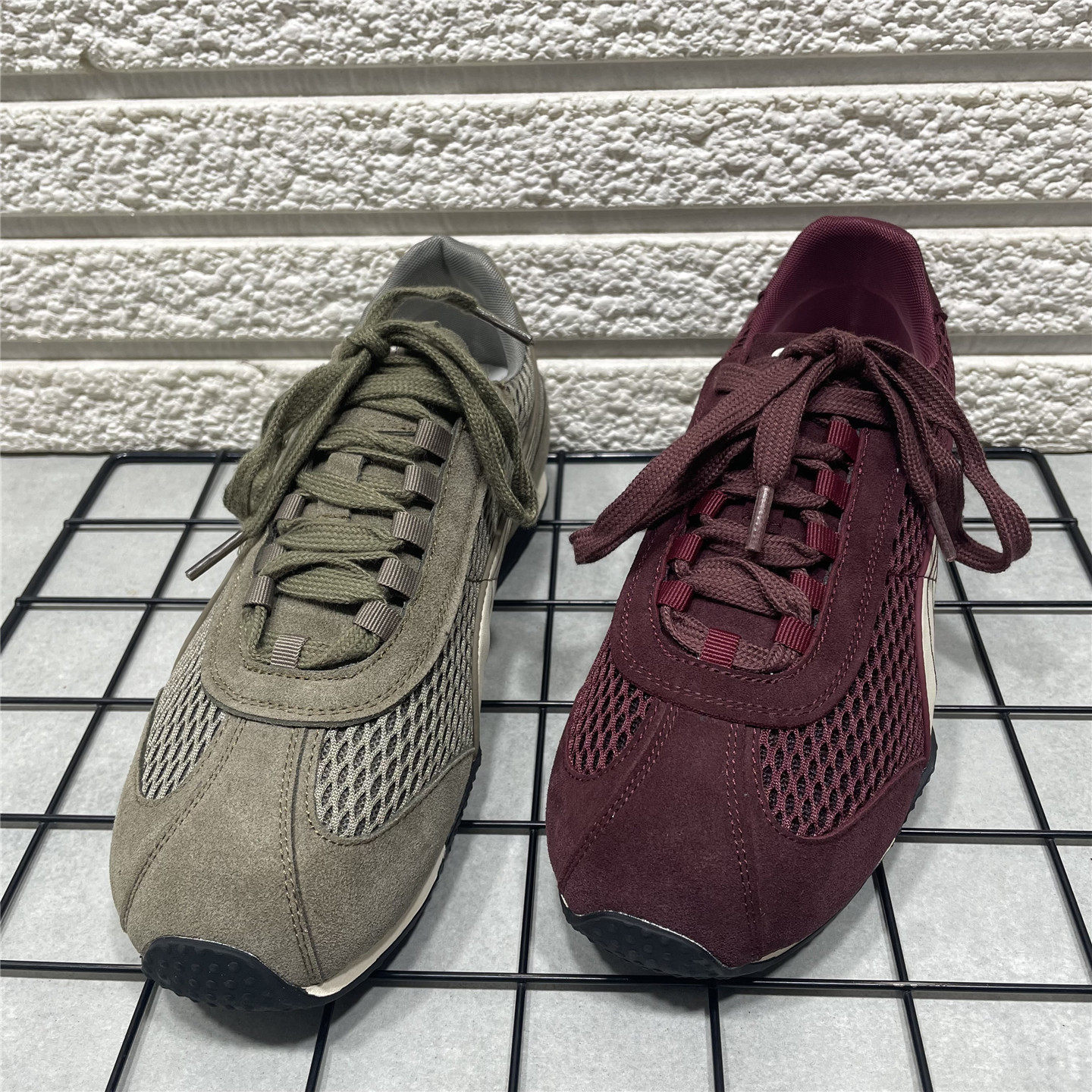 断码处理复古德训鞋春秋新款真皮时尚休闲鞋内增高阿甘鞋青年女鞋