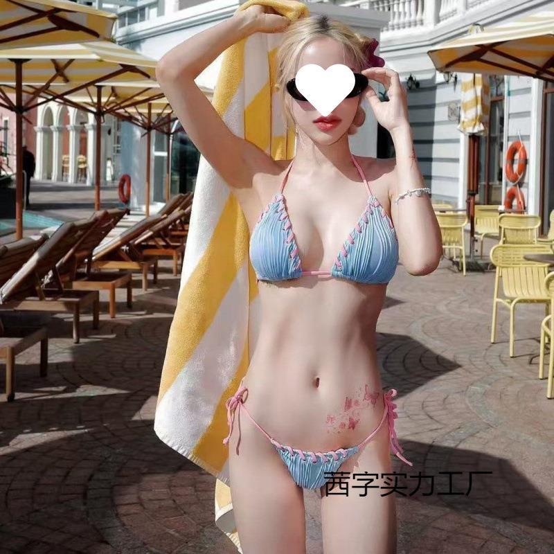 2025新款泳衣女士ins高颜值纯欲甜欲风显身材辣妹成熟性感比基尼
