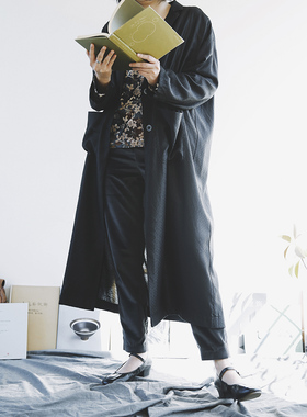 The That This | 欧洲30%真丝70%棉 | 优雅提花 独立设计风衣外套