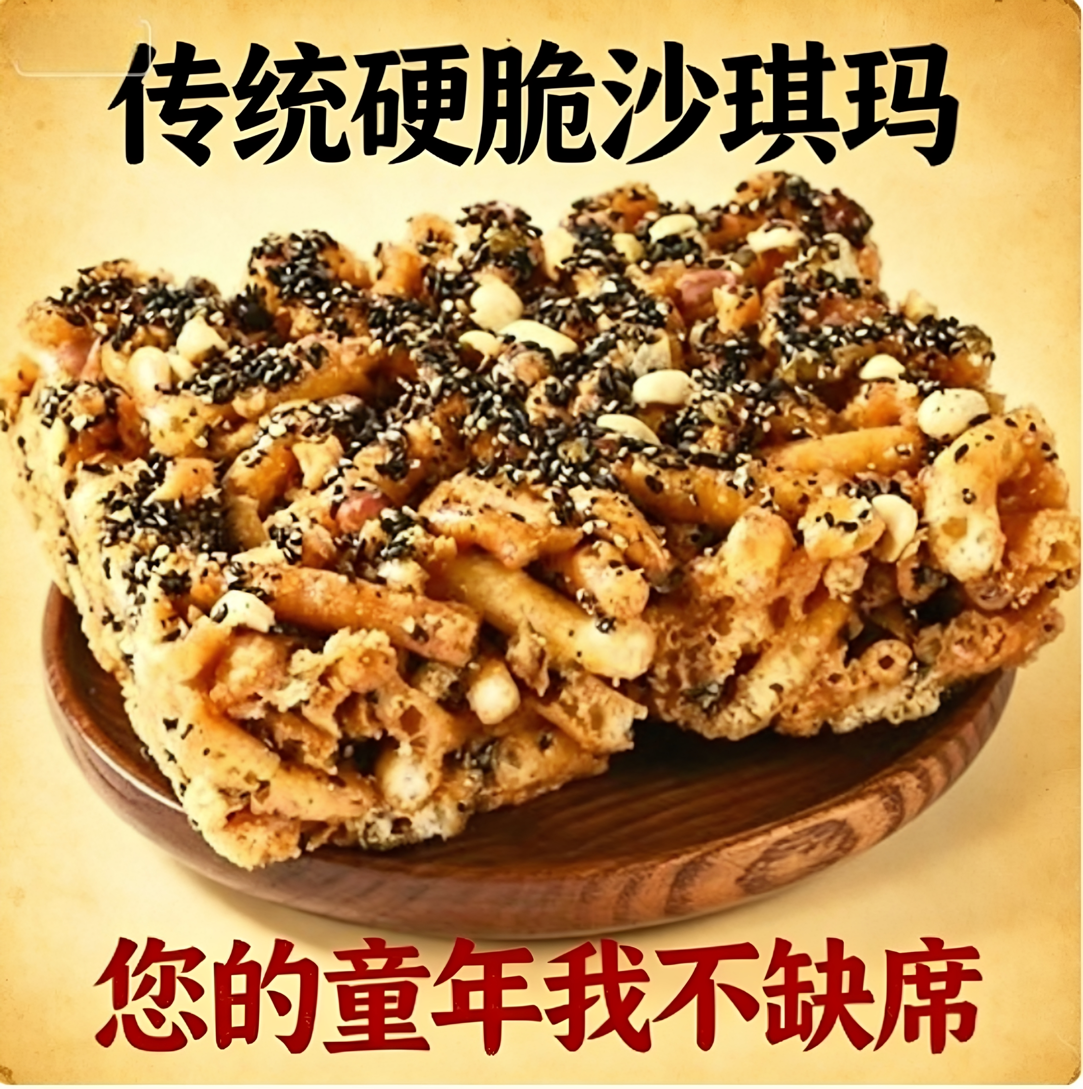 传统沙琪玛余干特产手工酥脆老款