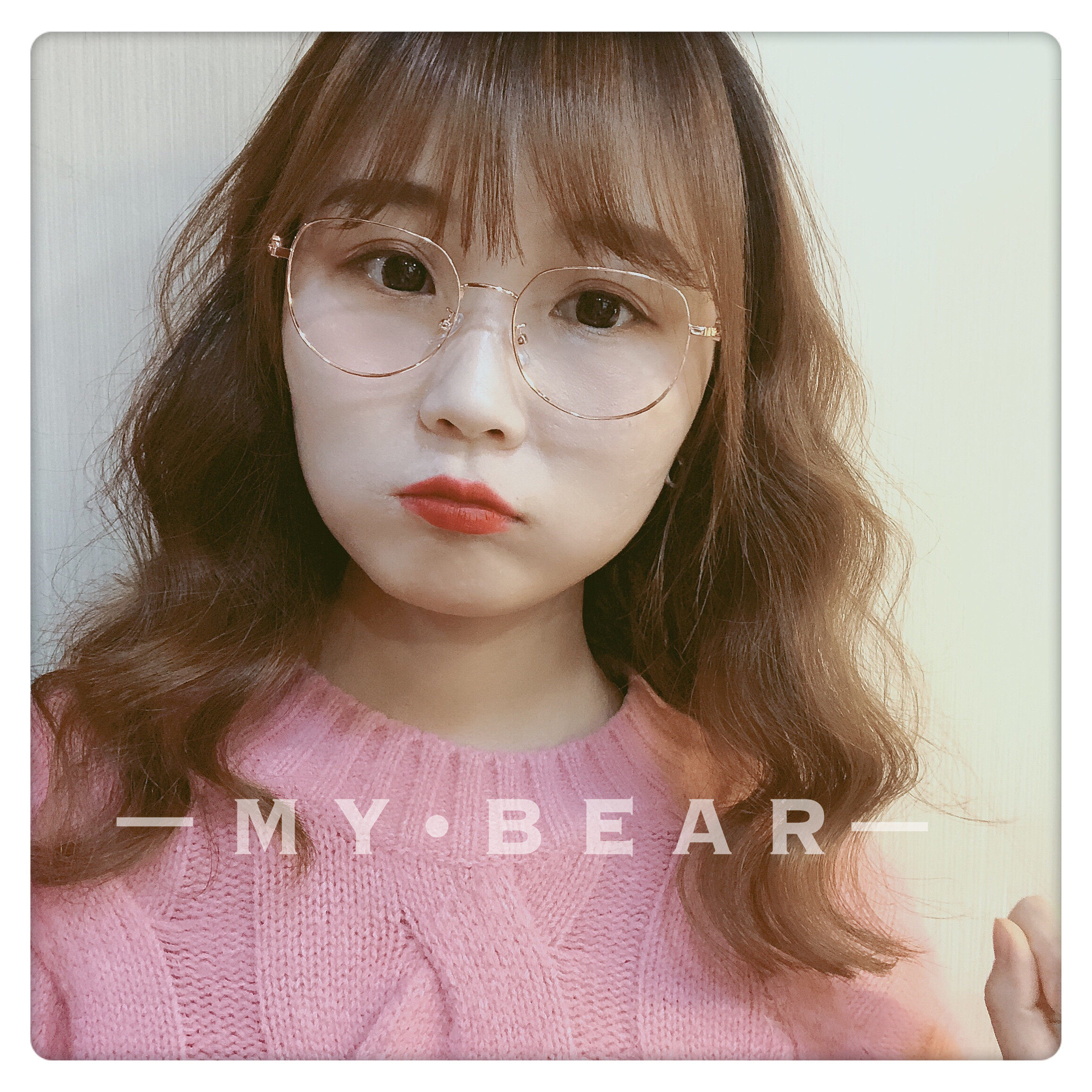 复古韩国合金眼镜框素颜网红四叶草细框眼镜百搭防蓝光平光镜近视