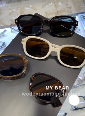 韩国折叠方形轻便太阳镜