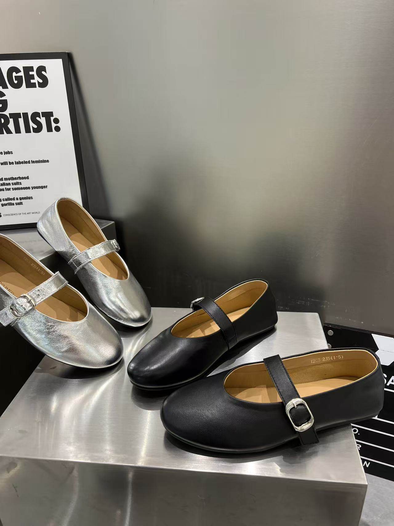 小香风～实体店同售2026春新款时尚休闲奶奶平底鞋,女鞋,乐福鞋（豆豆鞋）,淘宝优惠券,粉丝福利购,淘宝优惠卷