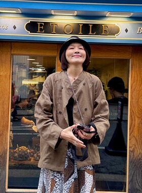 FreshMany夏日极简老钱风100%亚麻西装高级感显瘦宽松防晒外套夏