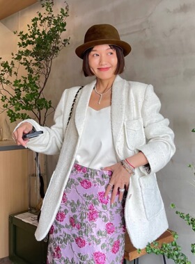 私服推荐！法式时髦奶油白羊毛西装版型超百搭高级感气质休闲西服
