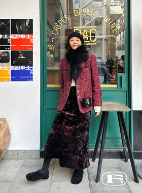 限量红芯软糖 新配方镇店神裙 设计师款复古光泽感显瘦丝绒鱼尾裙