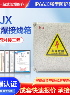 增安型BJX防爆接线箱 端子分线箱 防爆接线盒135x135 200x135定做