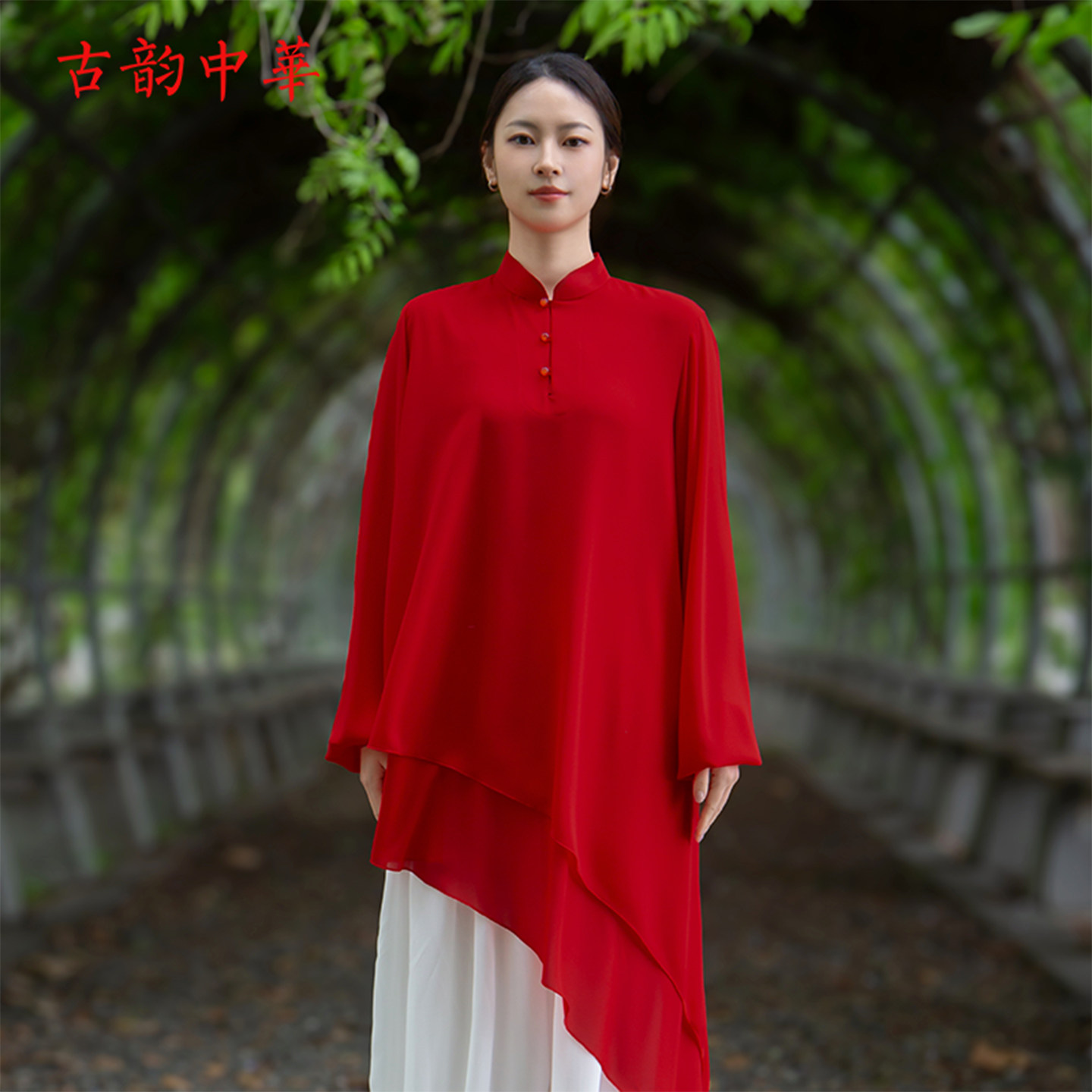 古韵中华高端女款比赛表演太极服图片
