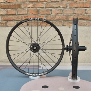 20寸406duroc30+dt350+sapim辐条小径山地真空轮组