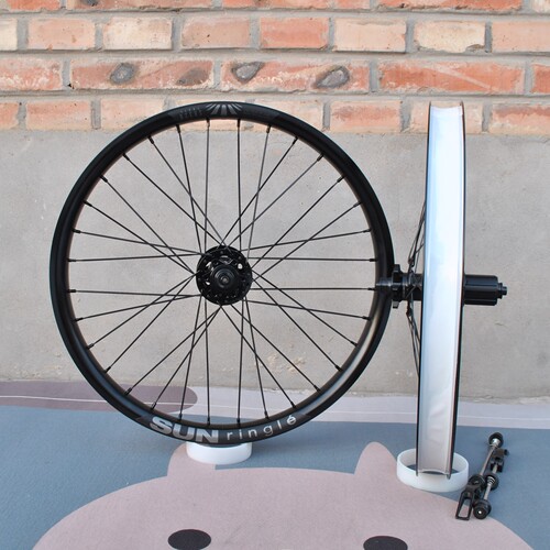 轱辘哥太阳sr320宽圈koozer花鼓20寸406轮组all packa适配