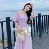 【新款】2023年夏装新款温柔风仙气连衣裙23816K125P178，女装连衣裙，浙宝296A