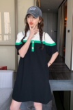 【现货】2023夏装新款连衣裙女polo裙减龄风23809P120K178，女装连衣裙，浙宝296A