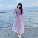 【大货已出数据好！】2023年夏装新款温柔风连衣裙23816K125P178，女装连衣裙，浙宝296A