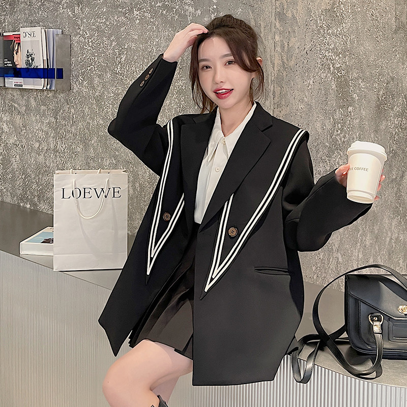 现货！数据好！2023春装新款西装女学院风2201P125K178，女装西装，浙宝296A