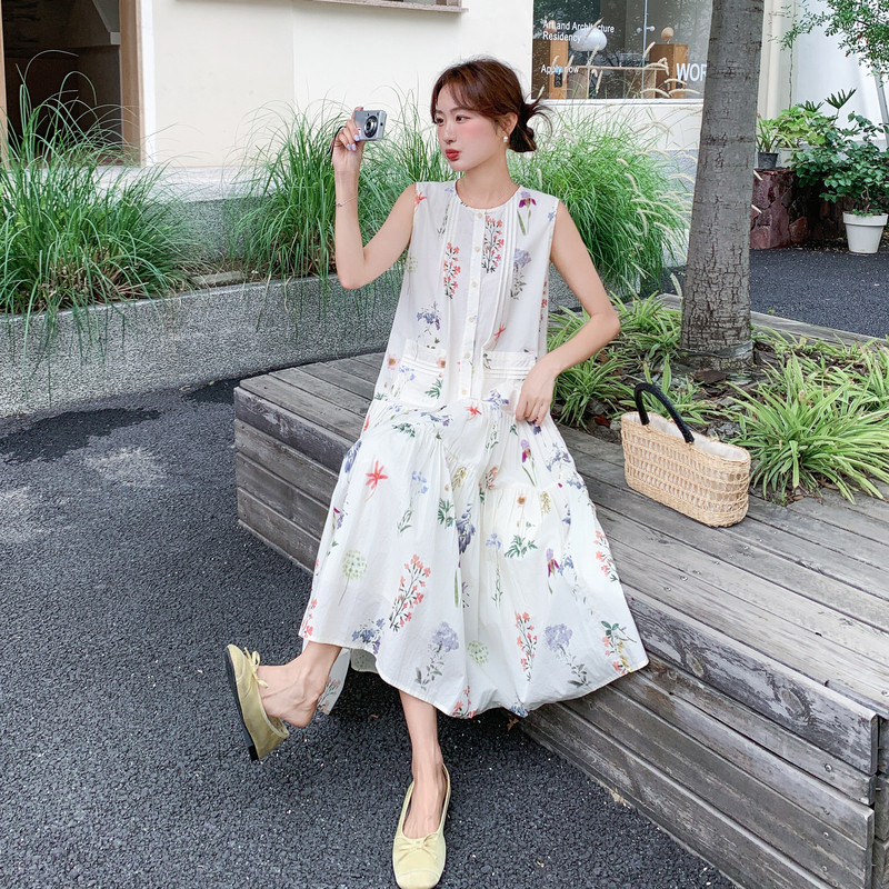 【26新款现货】夏日通勤印花连衣裙2B130-2602-P145-K248,女装连衣裙,浙宝296A