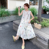 【26新款】夏日通勤印花连衣裙2B130-2602-P145-K248，女装连衣裙，浙宝296A