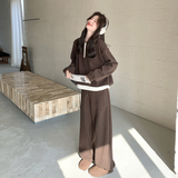 【新款现货】棕色假两件卫衣套装296A-8182-P195-K318,女装套装/套裙,浙宝296A, 【新款现货】棕色假两件卫衣套装296A-8182-P195-K318,女装套装/套裙,浙宝296A,