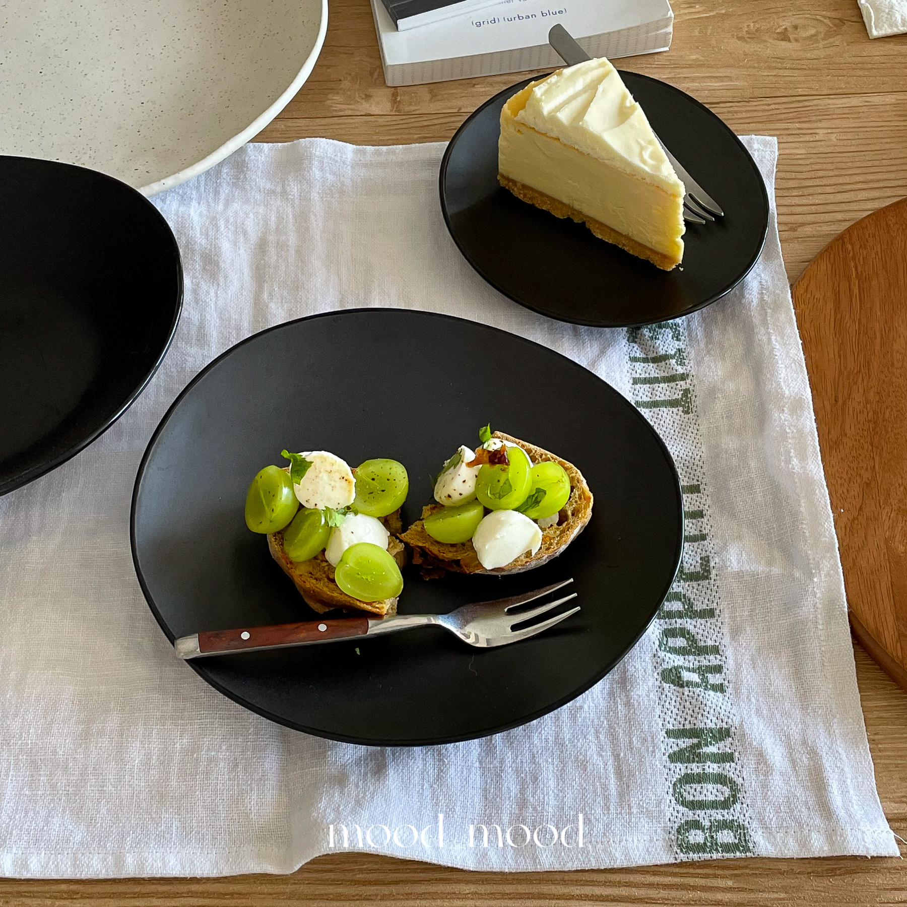 不规则西餐平盘哑光陶瓷