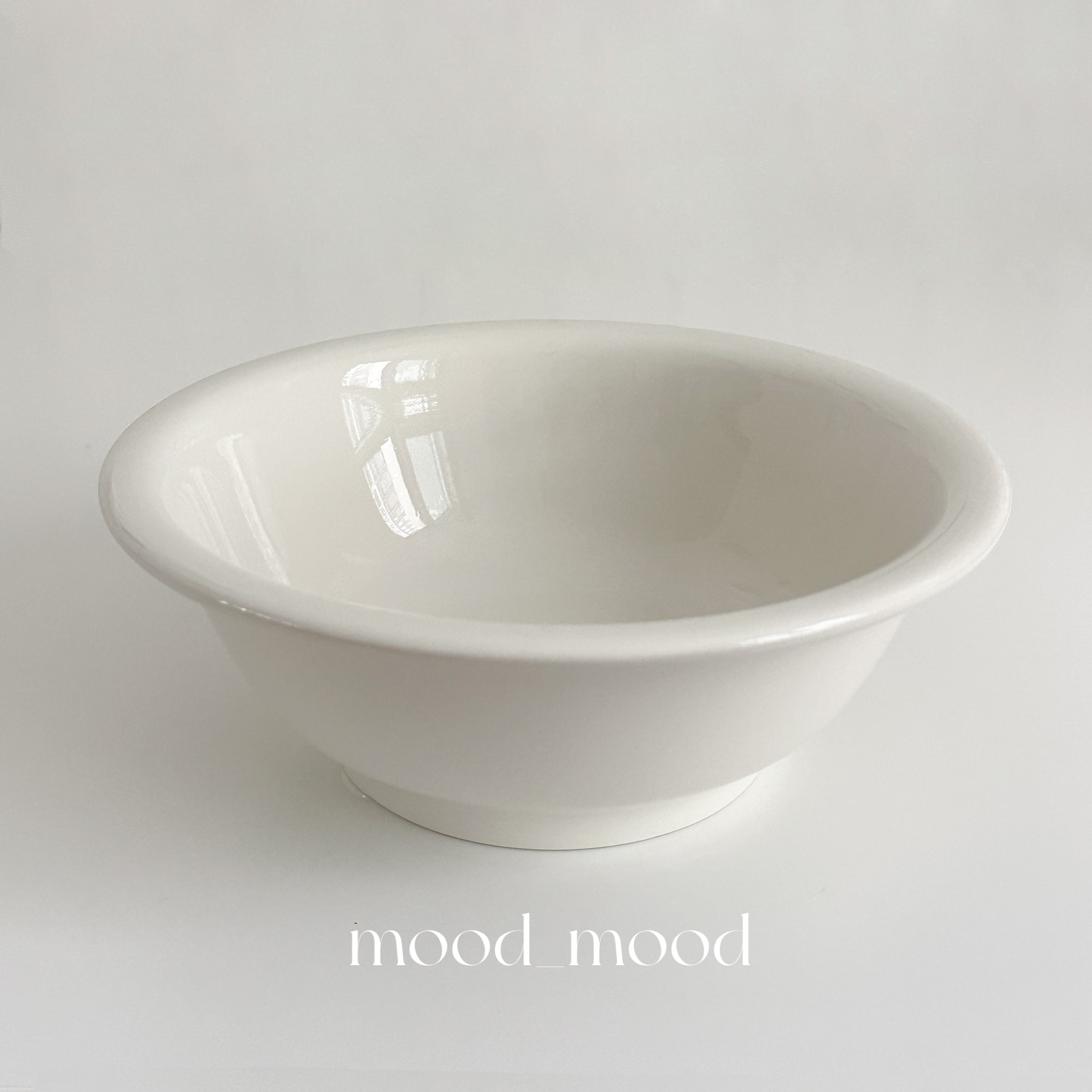 乳白系列7.8英寸翻边高汤碗