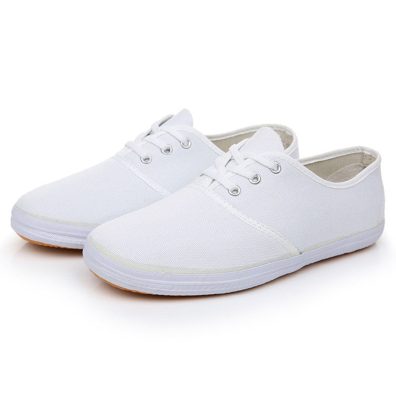 Summer White Sneakers for Teenagers, Boys and Girls, Campus Sports, Students, Kindergarten, Canvas, Breathable, Lightweight, Casual Running Shoes — image 6
