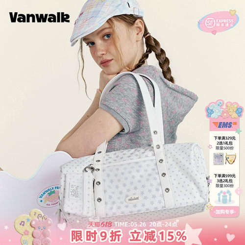 VANWALK/出走日常通勤单肩手提包