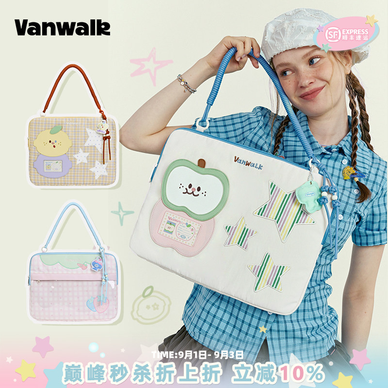 VANWALK/出走日常外出轻便电脑包图片
