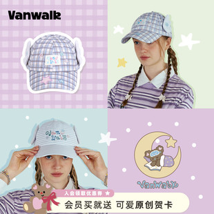 夏刺绣鸭舌帽 power小众创意翅膀遮阳棒球帽子女款 VANWALK Fruit