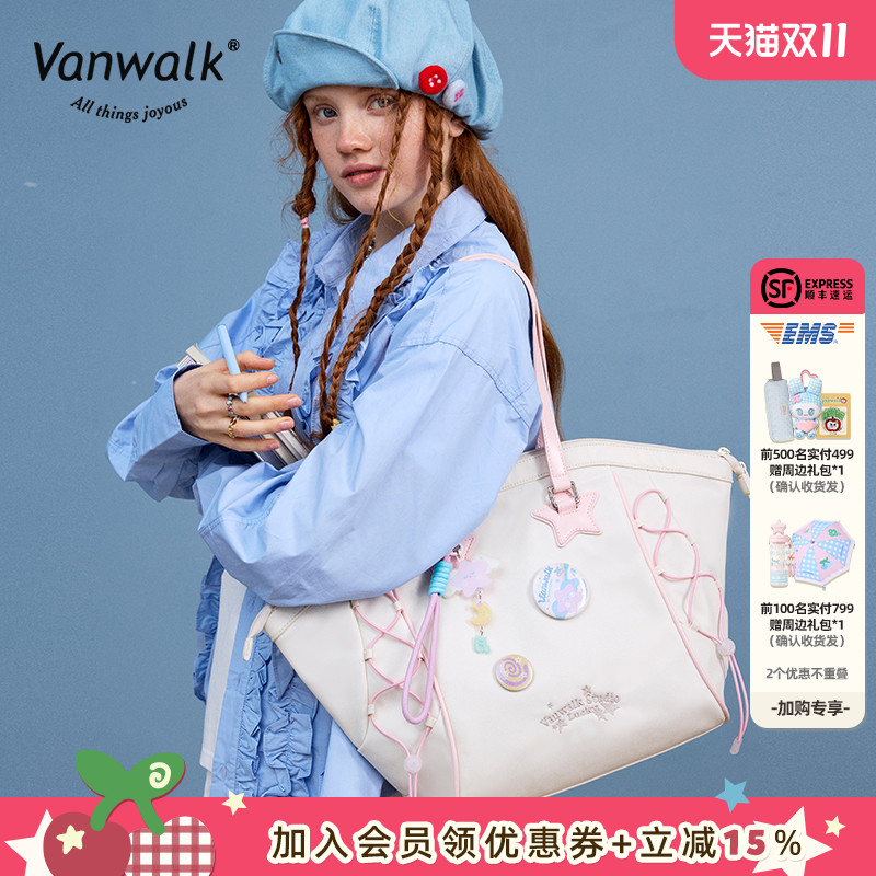 VANWALK/出走大容量手提托特包