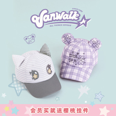 VANWALK/出走小猫耳朵户外鸭舌帽