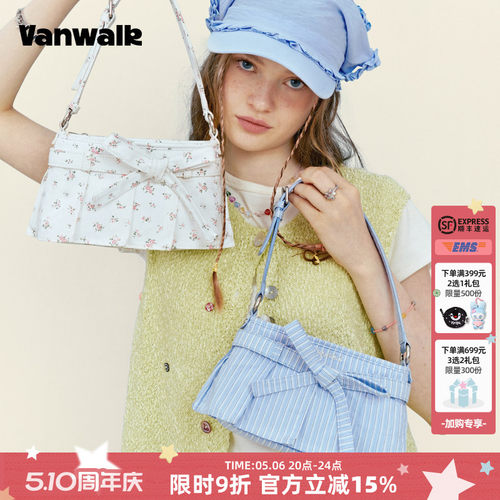 VANWALK/出走蝴蝶结ins腋下包