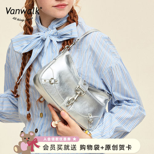 VANWALK/出走ins单肩腋下斜挎包