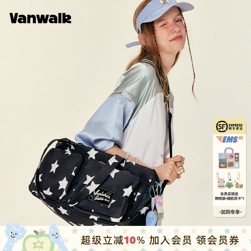vanwalk/出走斜跨旅行运动健身包