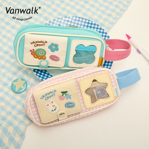 VANWALK/出走大容量笔袋收纳袋