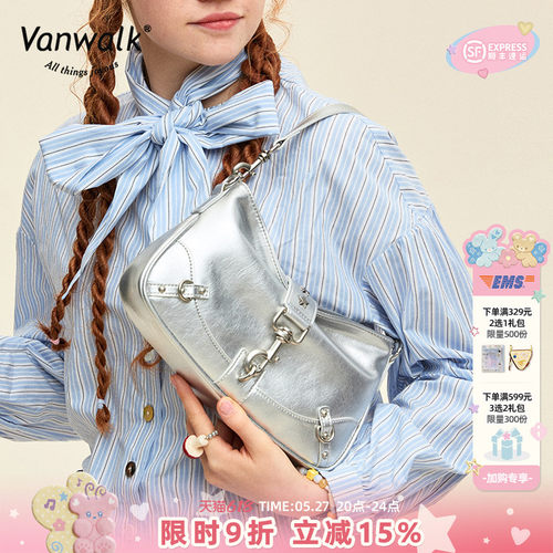 VANWALK/出走ins单肩腋下斜挎包