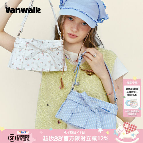 VANWALK/出走蝴蝶结ins腋下包